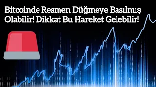 Bitcoinde Resmen Düğmeye Basılmış Olabilir! Dikkat Bu Hareket Gelebilir! | Kripto Haber.