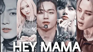 BTS X BLACKPINK - MAKNAE LINE - HEY MAMA