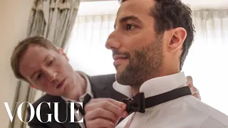 Formula One Driver Daniel Ricciardo Gets Ready for the Met Gala | Vogue