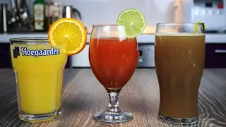 Three simple beer cocktails