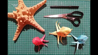 Видеоурок оригами "Осьминог"