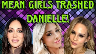 Melissa Gorga, Margaret Josephs and Jackie Goldschneider TRASHED Danielle  cabral!