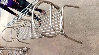 How to make stainless steel chair