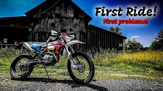 2023 KTM 500 EXC-f First Ride!