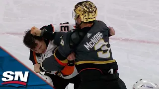 Penalties Handed In Ducks-Golden Knights Second Period Brawl