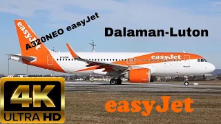 TRIPREPORT | DALAMAN-LUTON | EASYJET A320NEO | G-UZHH