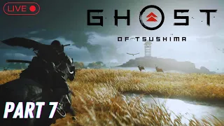 Ghost Of Tsushima Live - Hardest Difficulty Gameplay - Part 7
