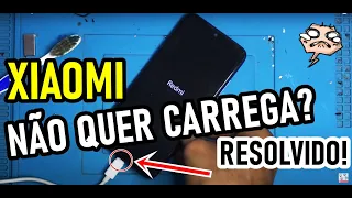 CELULAR XIAOMI NÃO CARREGA, RESOLVIDO! Redmi Note 7, note 8, note 9 TENTE ISSO PRIMEIRO!