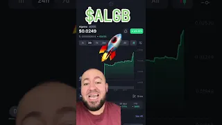 Low Cap Crypto Gem $ALGB To The MOON 100X 🚀🔥🚀🔥🚀