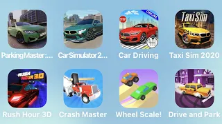 Parking Master, Car Simulator 2021, Car Driving and More Car Games iPad Gameplay