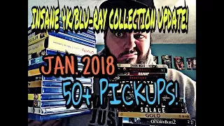 INSANE JANUARY 2018 4K/BLU-RAY COLLECTION UPDATE! 50+ PICKUPS!