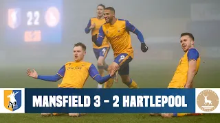 Mansfield Town v Hartlepool United highlights