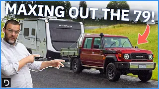 Putting The 2024 Toyota Landcruiser 79 Series To The Ultimate Towing Challenge! | Drive.com.au