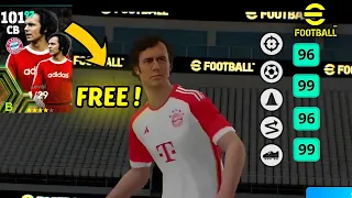 FREE EPIC BOOSTER F.Beckenbauer||Best Training Guide||Efootball 2024 mobile