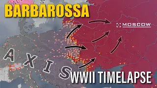 Operation Barbarossa - Eastern Front Hoi4 Timelapse