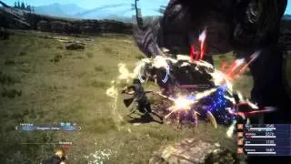 Final Fantasy XV Episode Duscae 2.0 Behemoth Battle