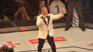 Bruce Buffer Introductions Jose Aldo vs Max Holloway - UFC 212 Rio