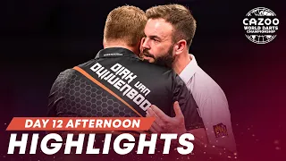 PURE DRAMA. PURE QUALITY! Day 12 Afternoon Highlights | 2022 23 Cazoo World Darts Championship