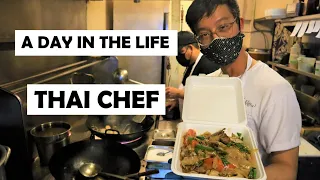 What Owning a Thai Restaurant is Like | Day in the Life of a Thai Chef