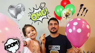 BALON PATLATMA CHALLENGE! (#funnykids #çocukvideosu)