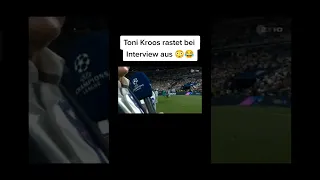 Toni Kroos rastet bei Interview aus