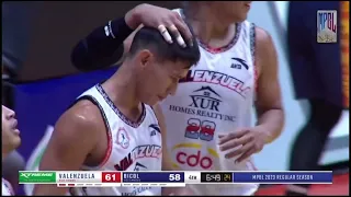 The Pride of Makilala,North Cotabato Darrell Manliguez take over in the final quarter. 14pts 9asts