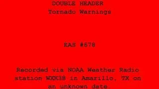 DOUBLE HEADER Tornado Warnings (EAS #677+678)