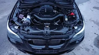 BMW M5 E60 V10 Supercharger Acceleration SOUND