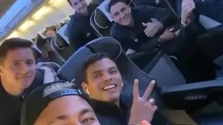 Neymar Trollou os Jogadores do PSG ( THIAGO SILVA FICOU PUTO 😠)