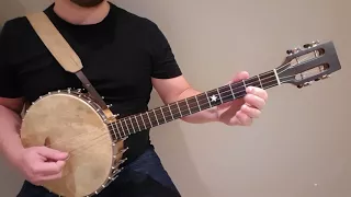 "Mason's Apron" on Irish tenor banjo