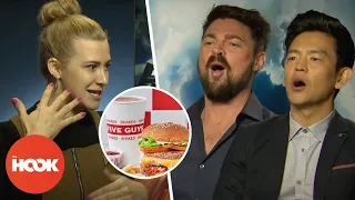 Karl Urban & John Cho Discover What Five Guys Is | @TheHookOfficial