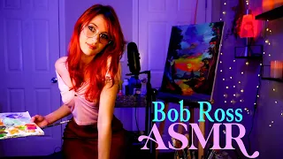 3 Hours of Softly Painting a Sunset, Explaining my Process and Sharing my Heart ASMR