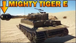 War Thunder Tanks - Tiger E Gameplay - MIGHTY GERMAN HEAVY in 4K/2160p/60FPS - Realistic Battles