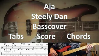 Steely Dan with Aja. Bass Cover Tabs Score Notation Chords Transcription. Bass: Chuck Rainey