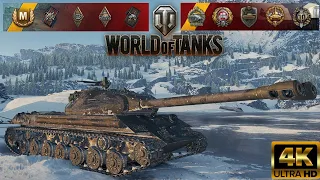 Object 703 ll - Glacier map - 9 kills - 7,2k damage World of Tanks replay 4K