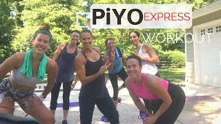 💦35 MIN PiYO Full Body Workout #63 | No Equipment | Strength - Cardio - Yoga - Flexibility