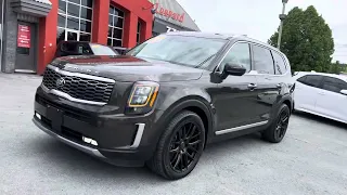 Kia Telluride SX 2021 8 places light damage for sale, run and drive well ! #stock 14310