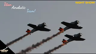 Titan Aerobatic Team - TBM Avenger Reunion 2024 (NIGHT SHOW!)