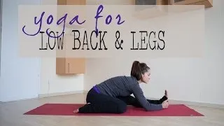 15 Minute Yoga for the Low Back & Legs