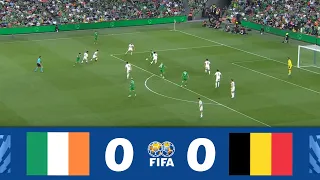 Ireland vs. Belgium [0-0] | International Friendly 2024 | Match Highlights!