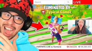 I Stream Sniped My Girlfriend's Tournament... (Fortnite)