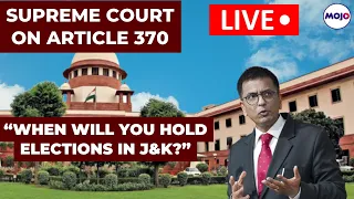 Supreme Court LIVE | 'J&K's Union Territory Status Not Permanent," Centre Tells SC | Article 370