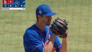 Jacob deGrom and Max Scherzer are a SCARY DUO! (Combine to pitch complete game with 12 STRIKEOUTS!)