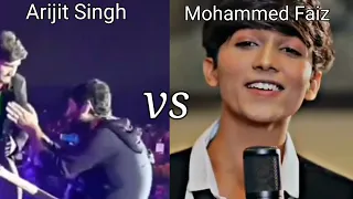 Mohammed Faiz vs Arijit Singh #arijitsingh #mohammadfaiz  #superstarsinger #faizu #shorts #song