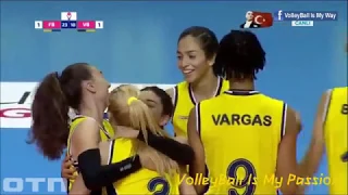 Samantha Bricio (Fenerbahçe S.K.) vs Vakıfbank S.K. 181110, 26 points!
