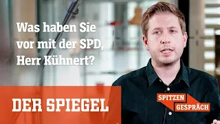 Kevin Kühnert im "Spitzengespräch" zur Zukunft der SPD