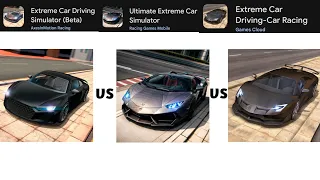 Extreme Car Driving Simulator VS Extreme Car Driving Simulator Copy VS ECDS Ripoff ☠️