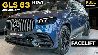 2024 MERCEDES AMG GLS 63 NEW FACELIFT The Big Boy SUV! FULL In-Depth Review Exterior Interior MBUX