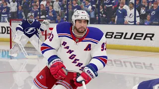 New York Rangers vs Tampa Bay Lightning Game 3 - Eastern Conference Finals 6/5/2022 - NHL 22