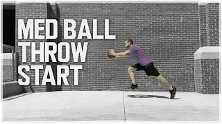 Med Ball Throw Standing Start | Acceleration Training Drills